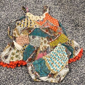 3-6 Month Dress Mimi and Maggie with diaper cover